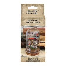 Tim Holtz üveg kupola Display Dome Idea-ology Tim Holtz Christmas (1 db) dekorációs kellék