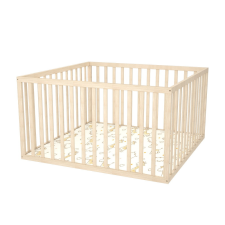 TIMBA 1 fajáróka 120x116 fix borostyán járóka