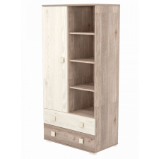  Timba Viki Egyajtós kétfiókos állószekrény Krém-Fűz bútor