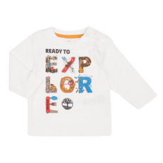 TIMBERLAND Hosszú ujjú pólók TEE-SHIRT MANCHES LONGUES T60250 Fehér 18 hónapos