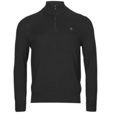 TIMBERLAND Pulóverek Cotton YD 1/4 Zip Sweater Fekete EU XXL férfi pulóver, kardigán