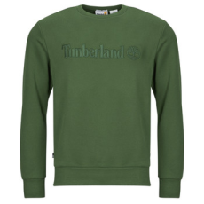 TIMBERLAND Pulóverek Embroidery Tonal Crew Neck Zöld EU M
