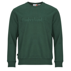 TIMBERLAND Pulóverek Embroidery Tonal Crew Neck Zöld EU S