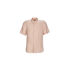 TIMBERLAND Rövid ujjú ingek SS Mill River Linen Shirt Slim Rózsaszín EU XL