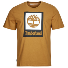 TIMBERLAND Rövid ujjú pólók Colored Short Sleeve Tee Citromsárga EU XL