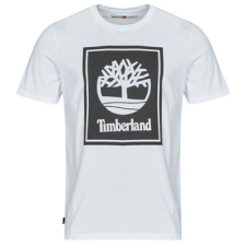 TIMBERLAND Rövid ujjú pólók STACK LOGO SHORT SLEEVE TEE Fehér EU XXL férfi póló