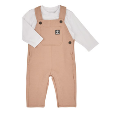 TIMBERLAND Ruhák ENS.SALOPETTE+TEE-SHIRT T60242/307 Bézs 12 hónapos gyerek ruha szett