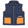 TIMBERLAND Steppelt kabátok  DOUDOUNE SANS MANCHES T60341 Kék 6 hónapos