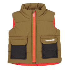 TIMBERLAND Steppelt kabátok  DOUDOUNE SANS MANCHES T60341 Sokszínű 2 éves gyerek kabát, dzseki