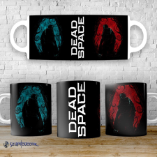 Time4Gift Dead Space black bögre bögrék, csészék