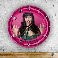 Time4Gift Katy Perry - Funny kör alakú üveg falióra falióra