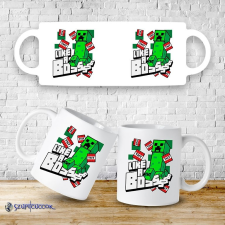 Time4Gift Minecraft - Like a Boss - Creeper bögre bögrék, csészék