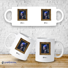 Time4Gift Vermeer - Leány gyöngy fülbevalóval bögre bögrék, csészék