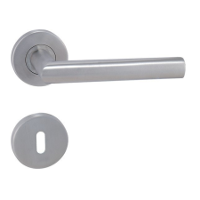 Tímea Körrozetás Rozsdamentes Inox BB (Fém Alaplap) zár és alkatrészei