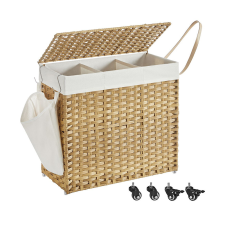 Timeless Home Műanyag szennyestartó kosár, 66 x 33 x 66 cm bútor