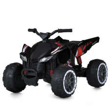 Timeless Tools Elektromos quad gyerekeknek, 12V, fekete elektromos járgány