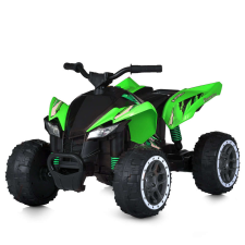 Timeless Tools Elektromos quad gyerekeknek, 12V, zöld elektromos járgány