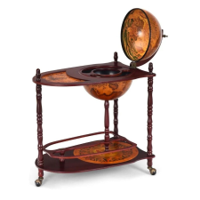 Timeless Tools Gurulós földgömb alakú bortartó állvány konyhai eszköz