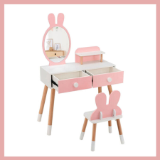 Timeless Tools Nyuszis fésülködő asztal gyerekeknek - HOP1001563 szépségszalon