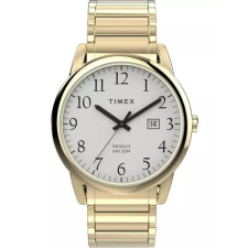  Timex Easy Reader férfi karóra, 40 mm, arany nemesacél, fehér számlap karóra