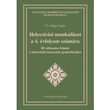 Tinta Könyvkiadó Helyesírási munkafüzet a 4. évfolyam számára tankönyv