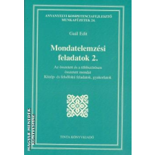 Tinta Mondatelemzési feladatok 2. - Gaál Edit egyéb könyv