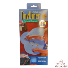Tiny Diner alátét mosható műanyag kék előke