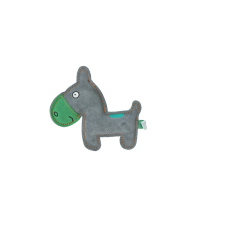 Tiny Doodles Szamár zöld kutyajáték plüss játék kutyáknak