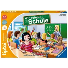 tiptoi Wir spielen Schule 20 perc Társasjáték Oktató társasjáték