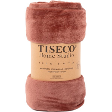 Tiseco Pléd Cosy mikroplyš 150 × 200 cm, červenohnědý lakástextília