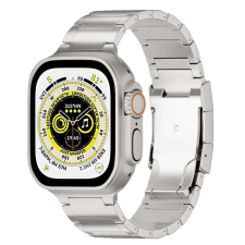 Titán Apple Watch szíj 42/ 44/ 45 / 49 mm - ezüst okosóra kellék