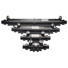  TITÁN D-KWT-TI Plastic műanyagházas hőcserélő 25kW medence kiegészítő