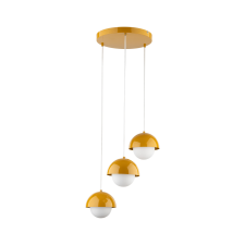 TK Lighting Bono sárga függesztett lámpa (TK-10266) E27 3 izzós IP20 világítás