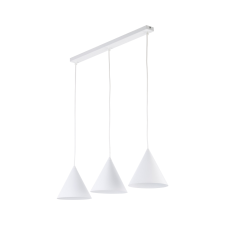TK Lighting Cono fehér függesztett lámpa (TK-10011) E27 3 izzós IP20 világítás