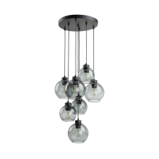 TK Lighting Cubus füstszínű függesztett lámpa (TK-10207) E27 7 izzós IP20 világítás