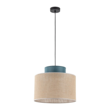 TK Lighting Duo kék-barna függesztett lámpa (TK-3256) E27 1 izzós IP20 világítás