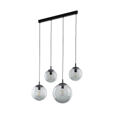 TK Lighting Esme grafit-fekete függesztett lámpa (TK-5381) E27 4 izzós IP20 világítás