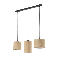 TK Lighting Juta bézs függesztett lámpa (TK-4954) E27 3 izzós IP20 világítás