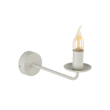 TK Lighting Limal szürke falikar (TK-10244) E14 1 izzós IP20 világítás