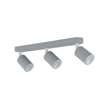 TK Lighting Livia szürke mennyezeti lámpa (TK-10242) GU10 3 izzós IP20 világítás