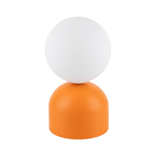 TK Lighting Miki narancs-fehér asztali lámpa (TK-16041) G9 1 izzós IP20 világítás