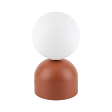 TK Lighting Miki réz-fehér asztali lámpa (TK-16042) G9 1 izzós IP20 világítás