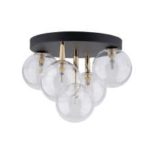 TK Lighting Nilos átlátszó-arany mennyezeti lámpa (TK-758) G9 5 izzós IP20 világítás