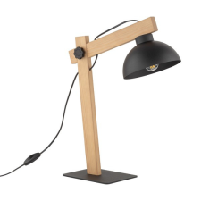 TK Lighting Oslo fekete-barna asztali lámpa (TK-5346) E27 1 izzós IP20 világítás