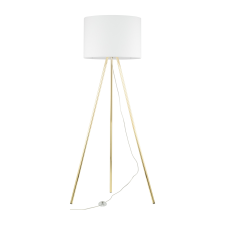 TK Lighting Umberto fehér-arany állólámpa (TK-6637) E27 1 izzós IP20 világítás