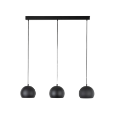 TK Lighting Zoe fekete függesztett lámpa (TK-10169) E27 3 izzós IP20 világítás