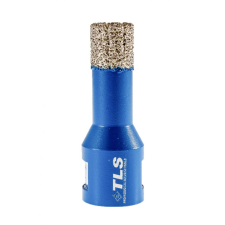  TLS COBRA-PRO Gyémánt lyukfúró 16 mm sarokcsiszolóra száraz / vizes kék
