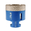  TLS COBRA-PRO Gyémánt lyukfúró 55 mm sarokcsiszolóra száraz / vizes kék