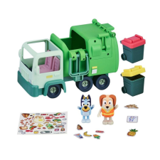TM Toys Bluey Kukásautó - Zöld autópálya és játékautó