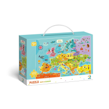 TM Toys Dodo puzzle - Európa terkép 100 db puzzle, kirakós